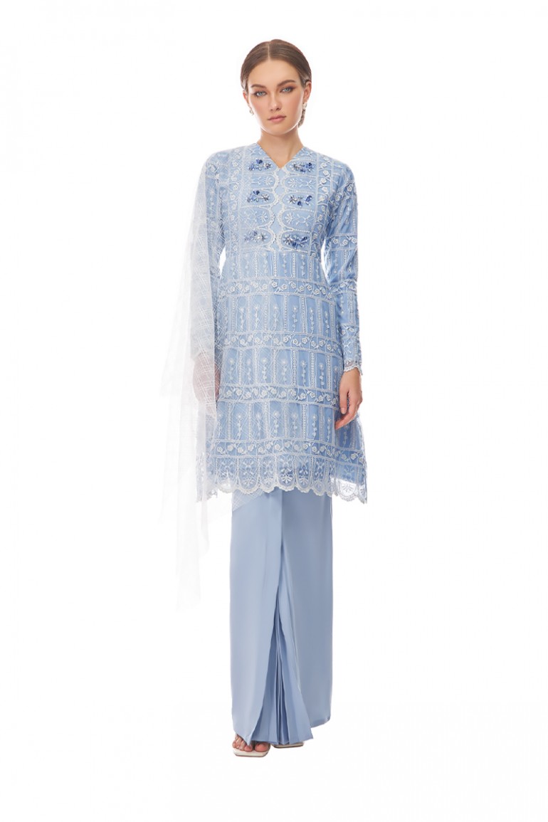 KENNEDY KURUNG IN ICE BLUE