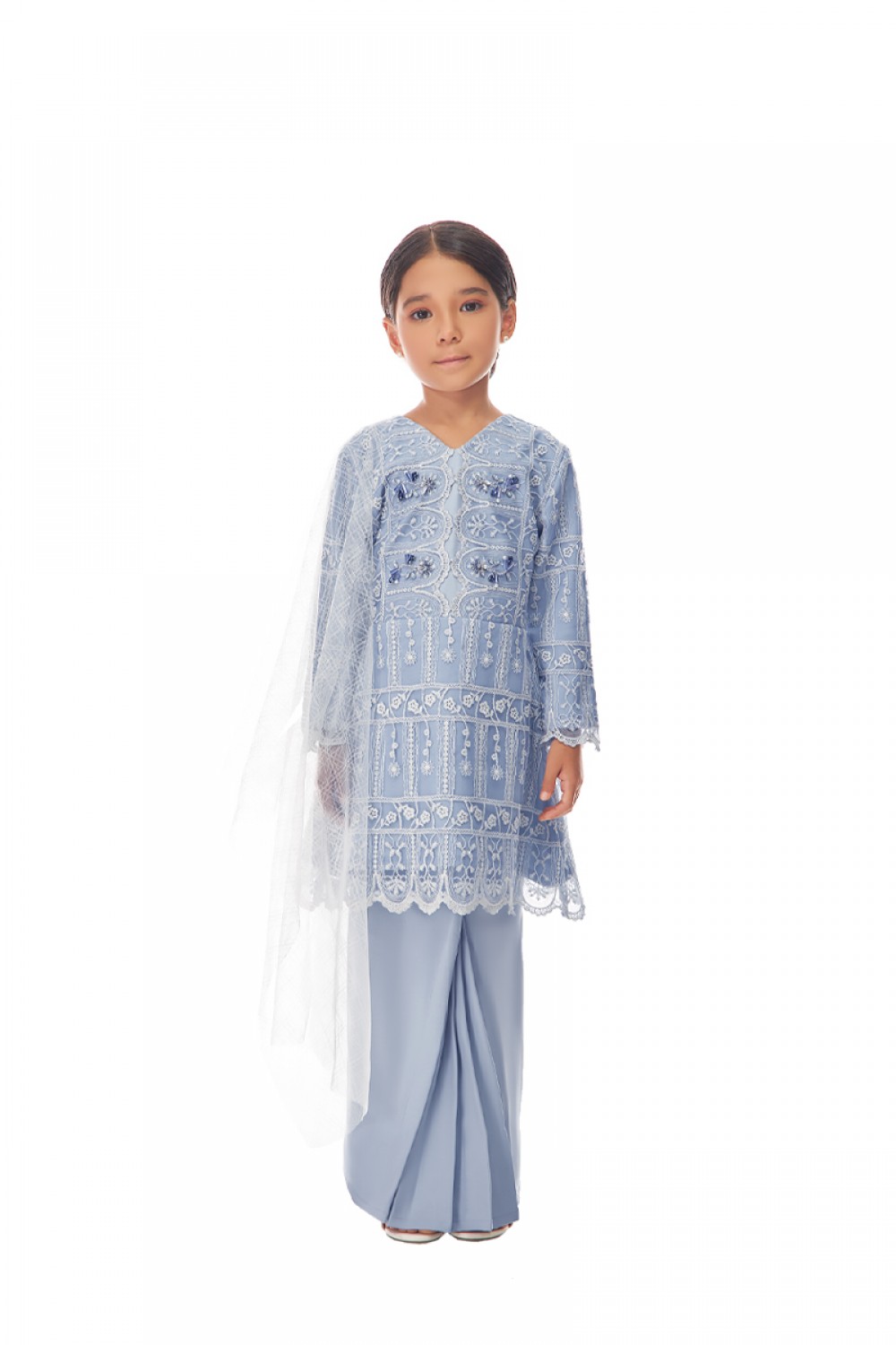 KENNEDY KURUNG KIDS IN ICE BLUE