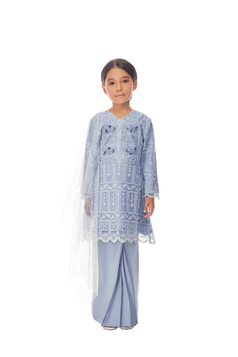 KENNEDY KURUNG KIDS IN ICE BLUE