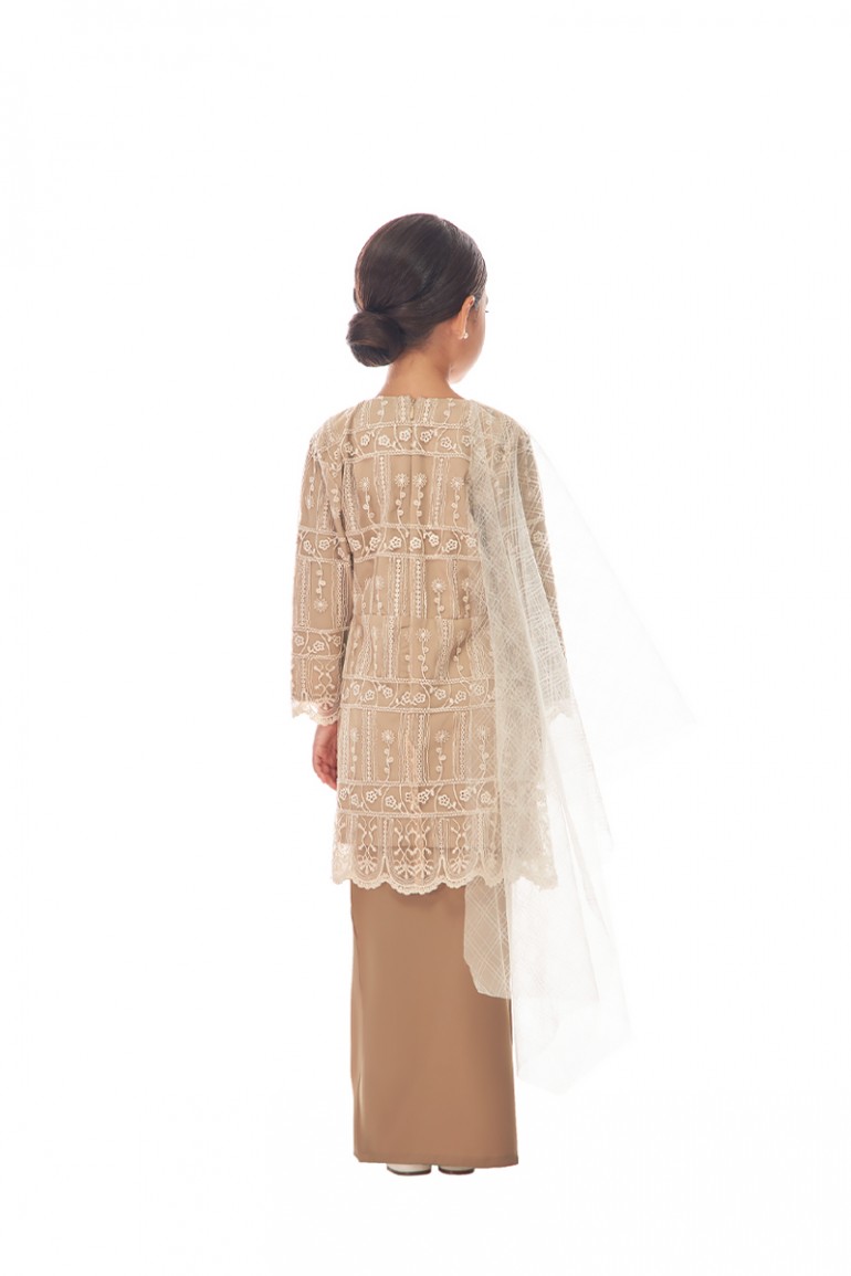 KENNEDY KURUNG KIDS IN NUDE BROWN