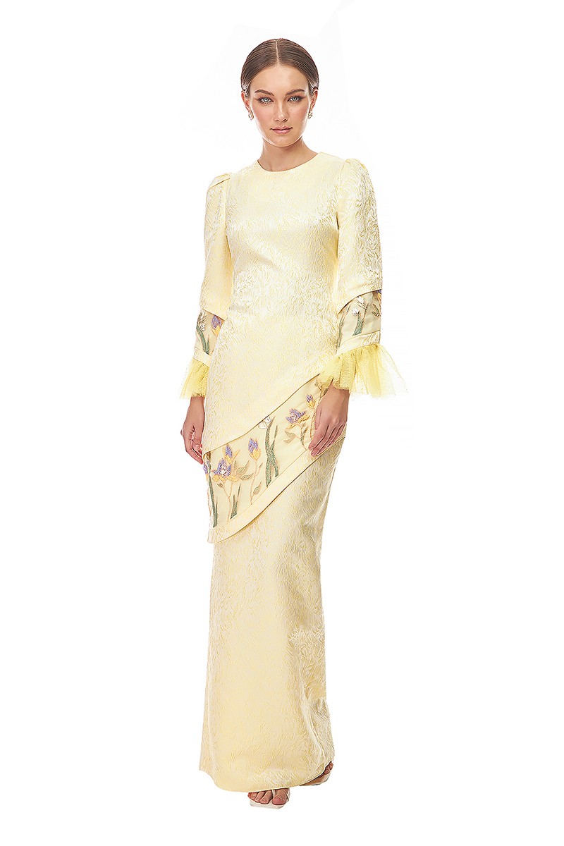 LENNOX KURUNG IN LIGHT YELLOW