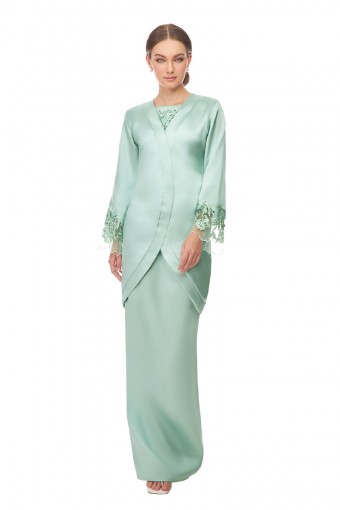 LOLA KURUNG IN DUSTY GREEN - A