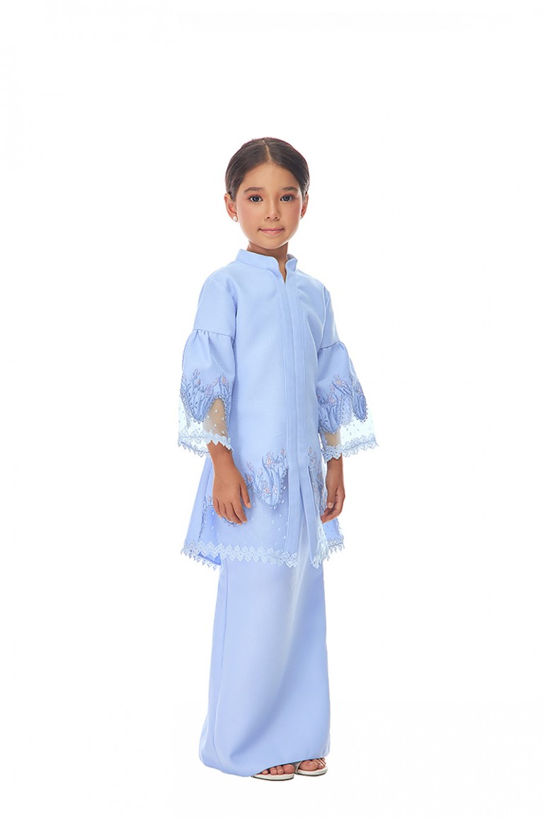 MAISIE KURUNG KIDS IN SKY BLUE