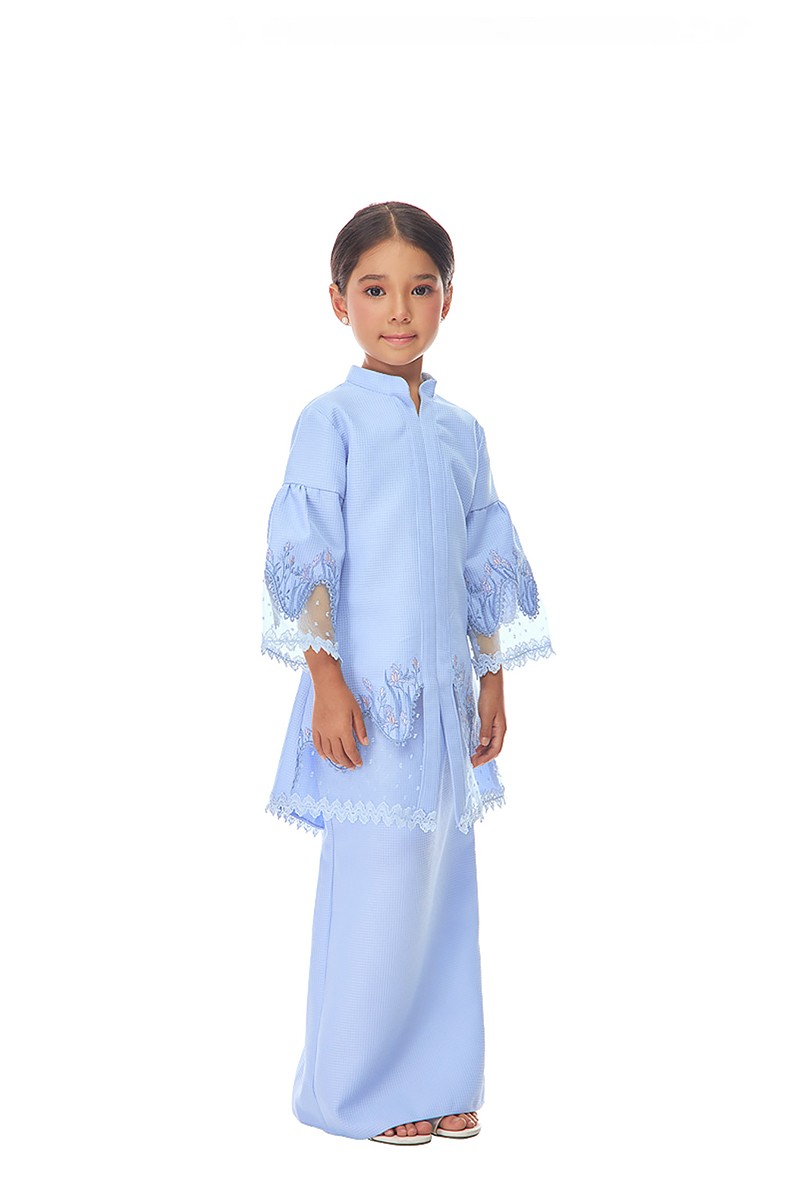 MAISIE KURUNG KIDS IN SKY BLUE