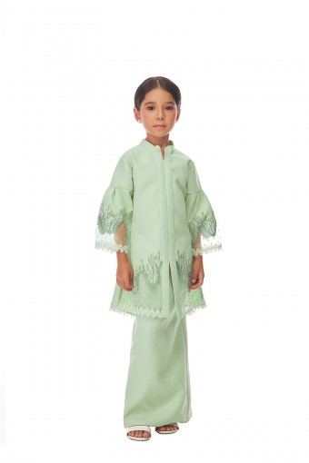 MAISIE  KURUNG KIDS IN LIGHT GREEN