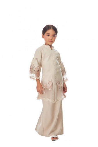 MAISIE KURUNG KIDS IN BEIGE