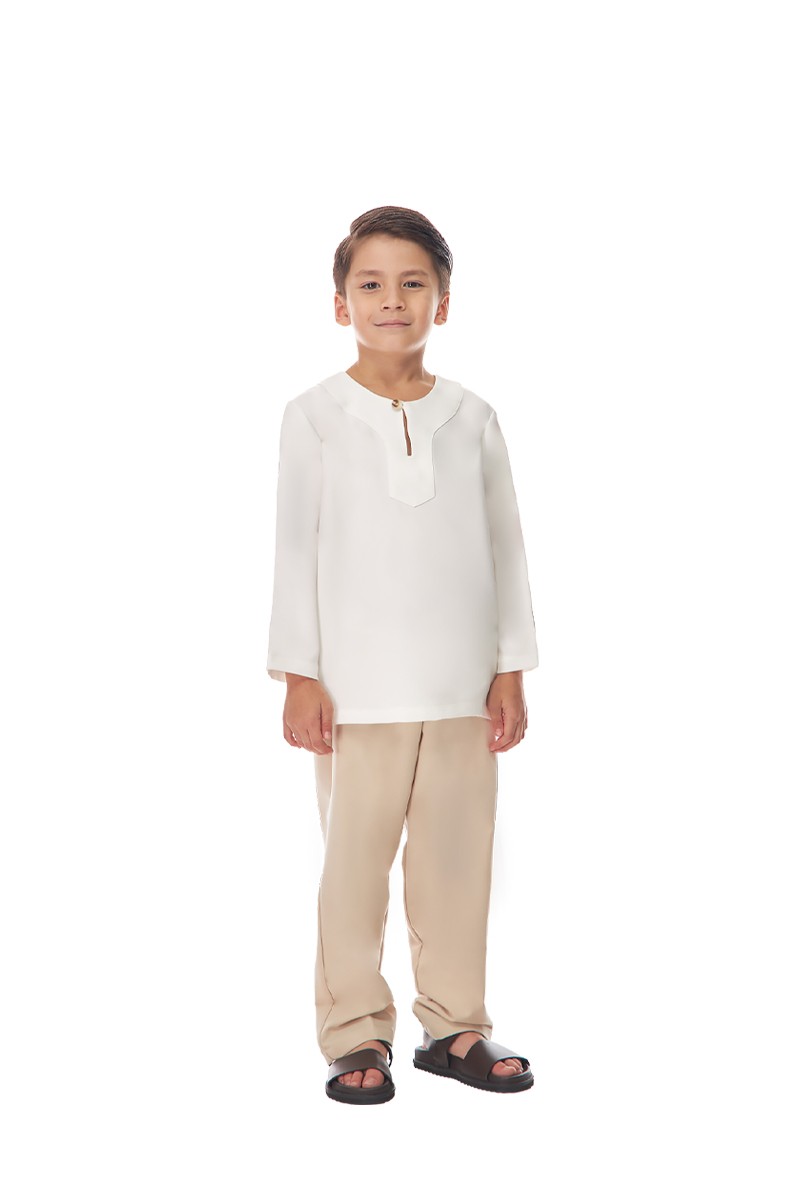 NAEL KURTA KIDS IN WHITE