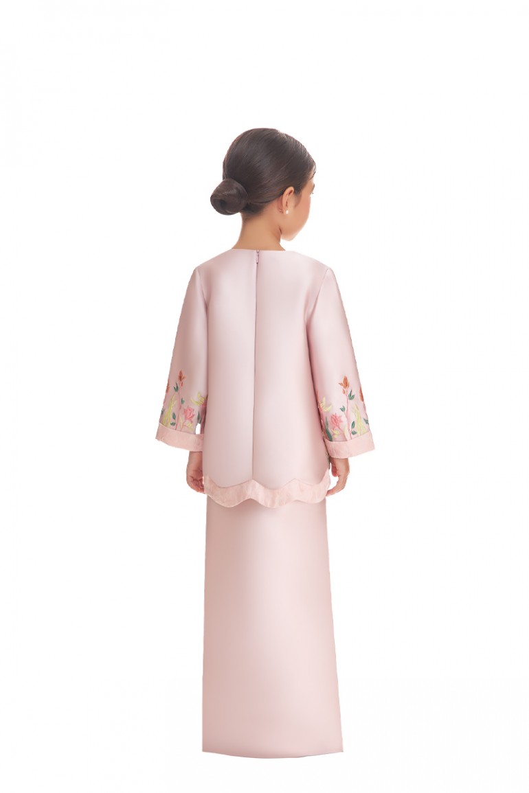 NAILA KURUNG KIDS IN DUSTY PINK