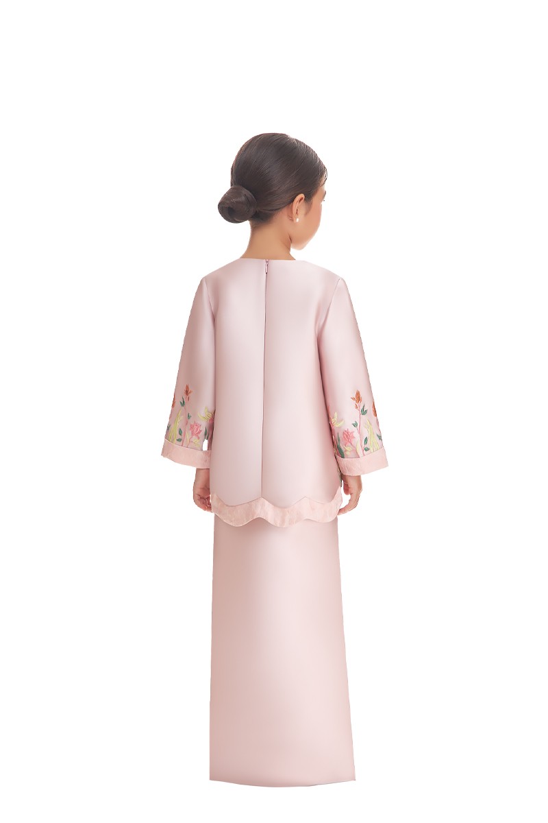 NAILA KURUNG KIDS IN DUSTY PINK