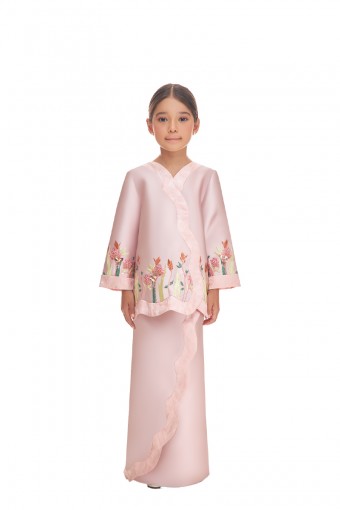 NAILA KURUNG KIDS IN DUSTY PINK