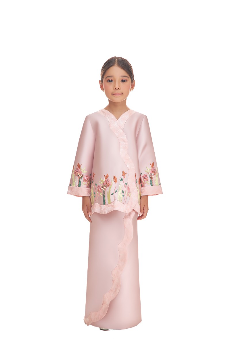 NAILA KURUNG KIDS IN DUSTY PINK