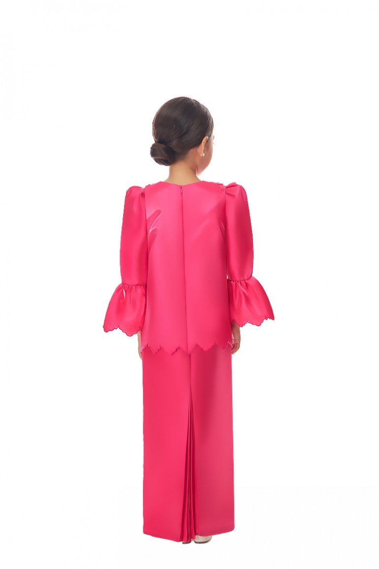 LALITHA KURUNG KIDS IN FUCHSIA PINK