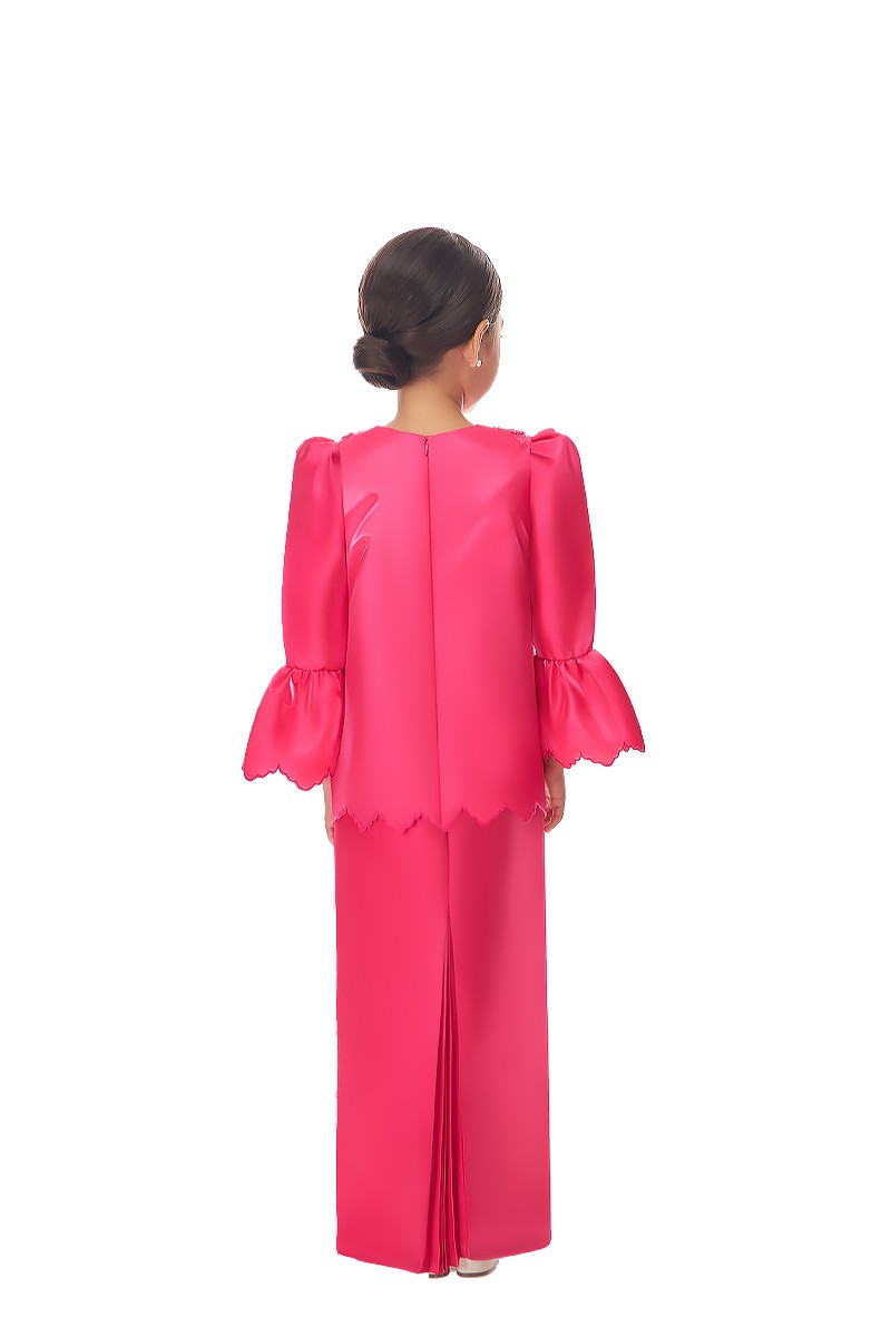 LALITHA KURUNG KIDS IN FUCHSIA PINK