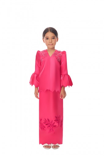 LALITHA KURUNG KIDS IN FUCHSIA PINK