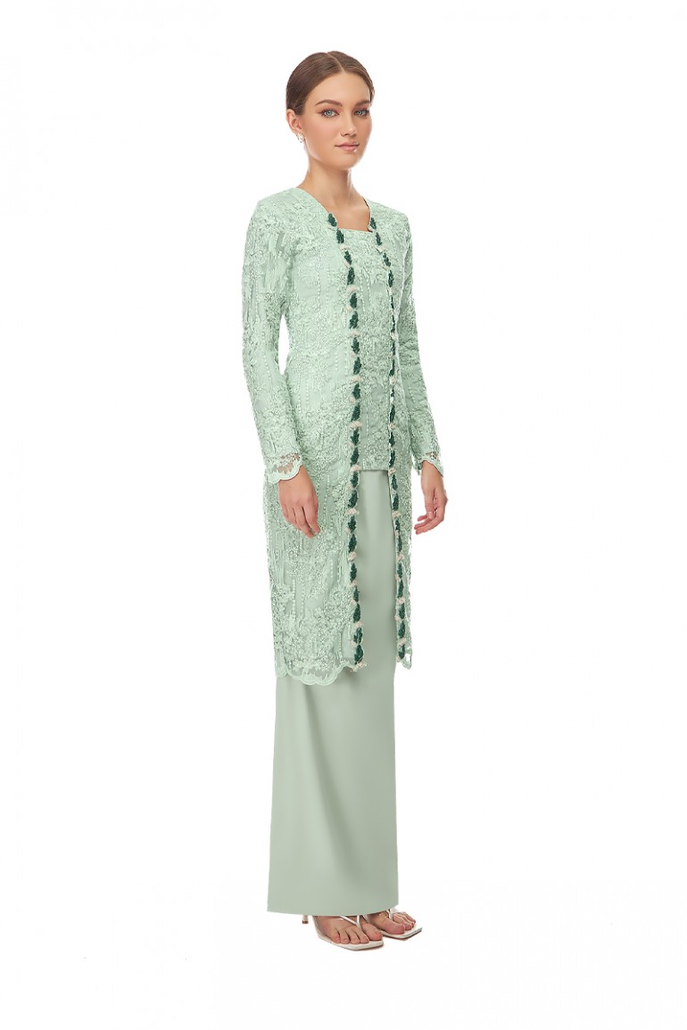 QUINCE KURUNG IN SAGE GREEN