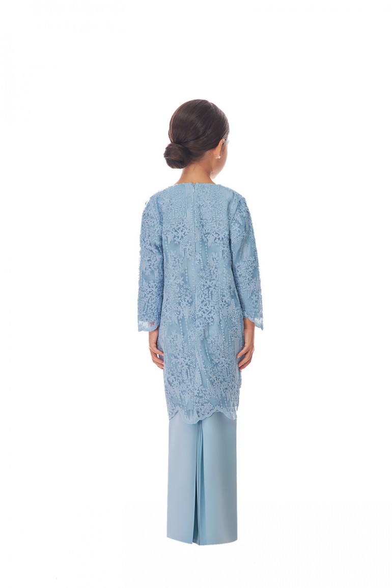 QUINCE KURUNG KIDS IN ICE BLUE