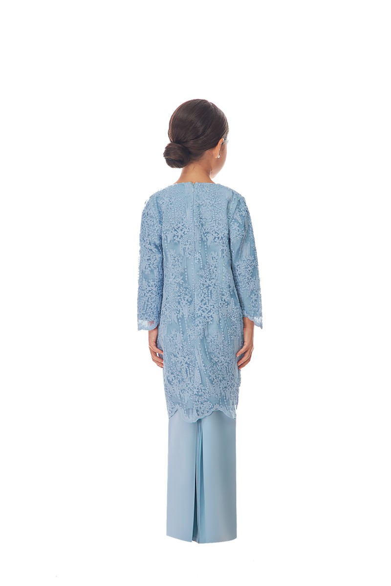 QUINCE KURUNG KIDS IN ICE BLUE