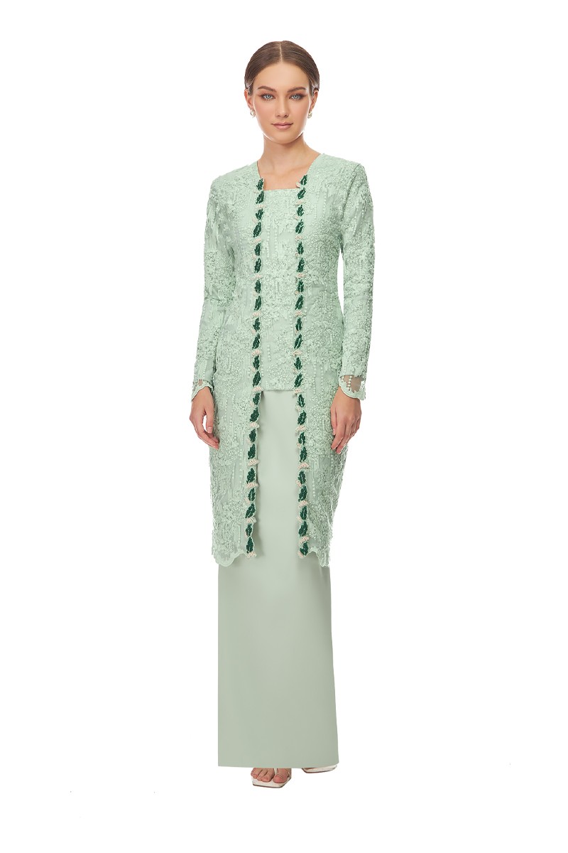 QUINCE KURUNG IN SAGE GREEN