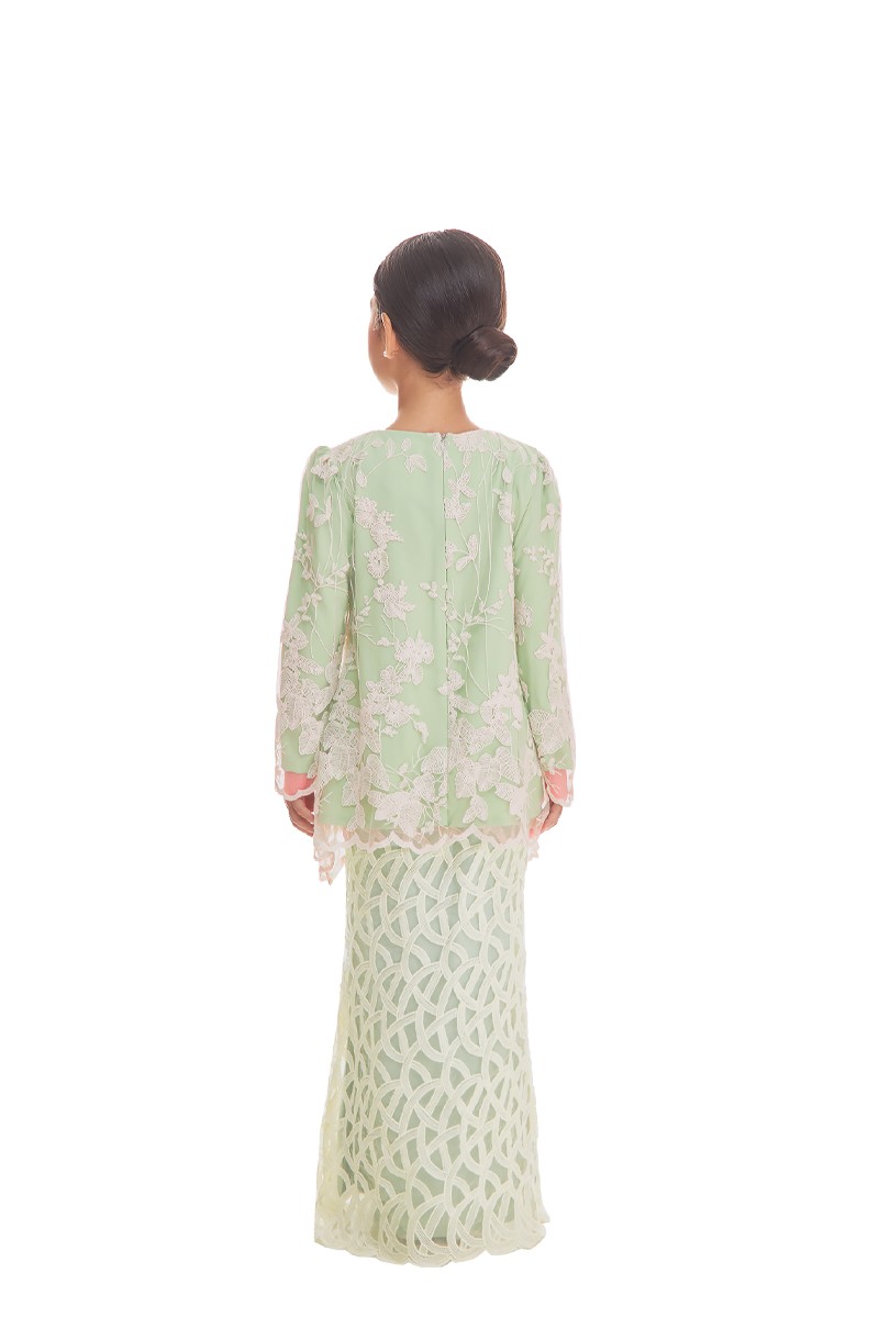 ROSALIND KURUNG KIDS IN BABY GREEN