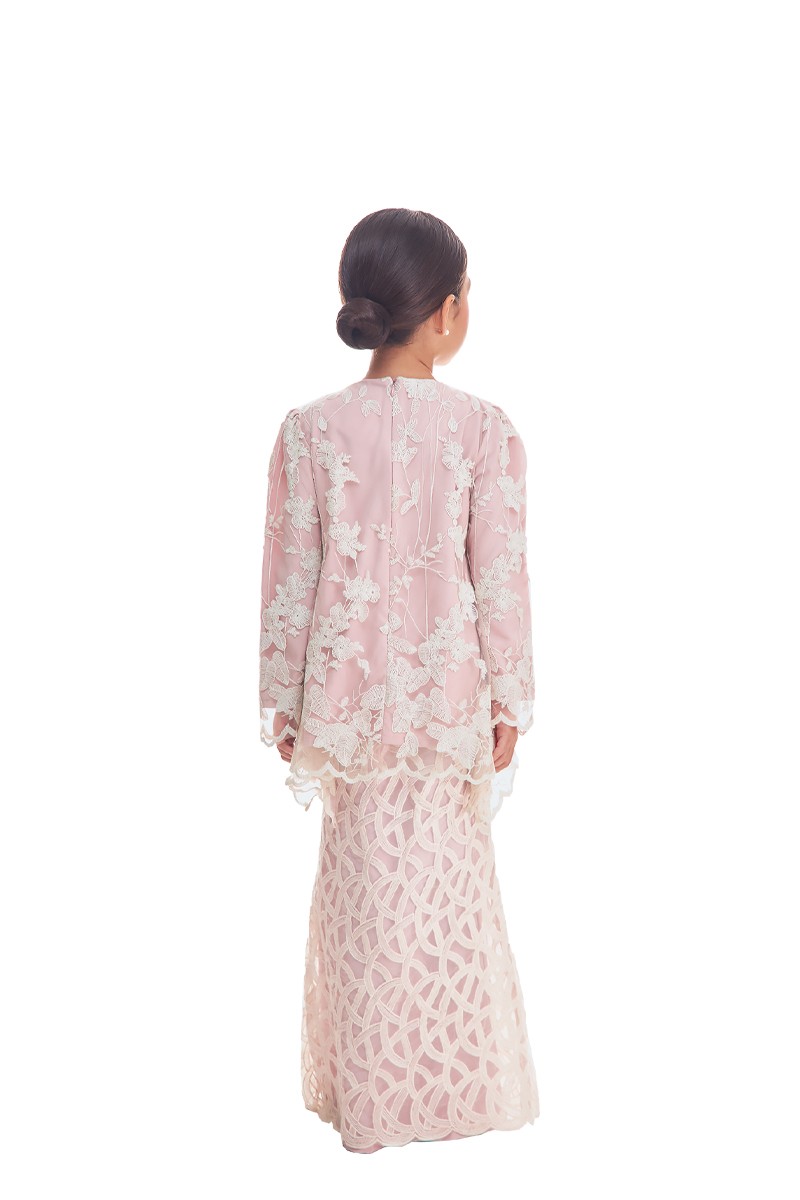 ROSALIND KURUNG KIDS IN DUSTY PINK