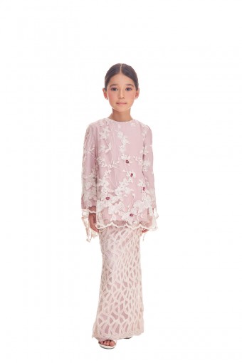 ROSALIND KURUNG KIDS IN DUSTY PINK