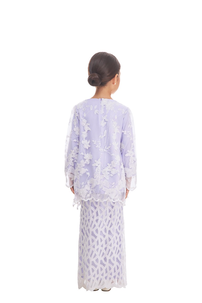 ROSALIND KURUNG KIDS IN PALE LAVENDER