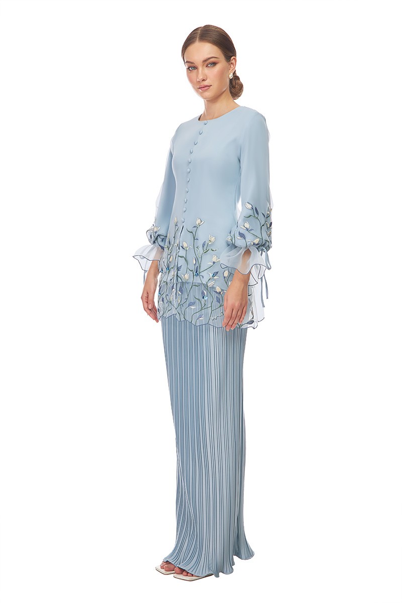 KEIRA KURUNG IN DUSTY BLUE