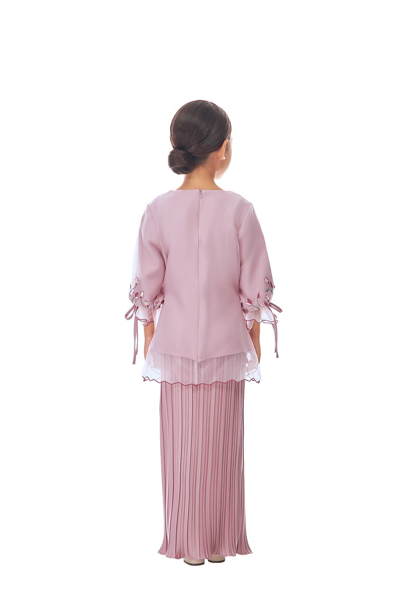 KEIRA KURUNG KIDS IN DUSTY PINK