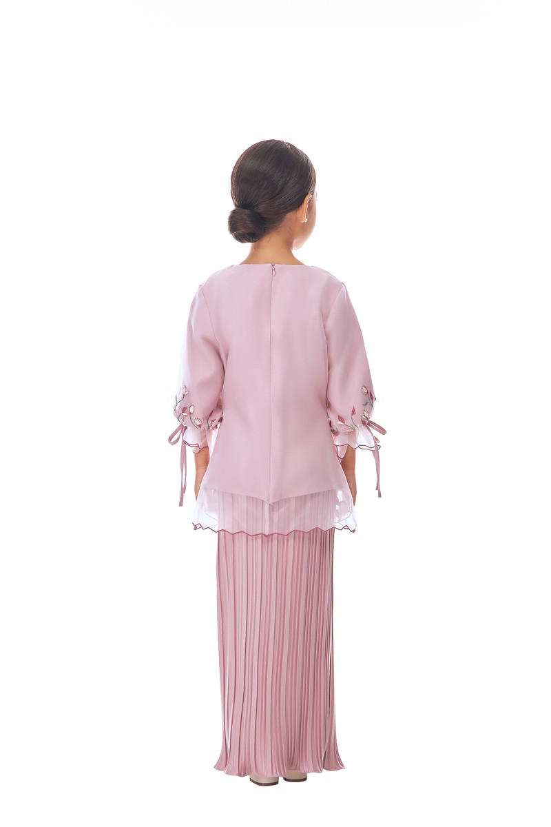 KEIRA KURUNG KIDS IN DUSTY PINK