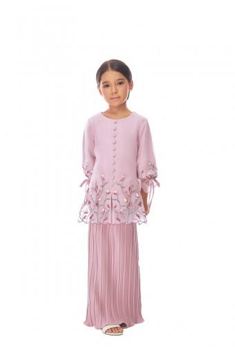 KEIRA KURUNG KIDS IN DUSTY PINK