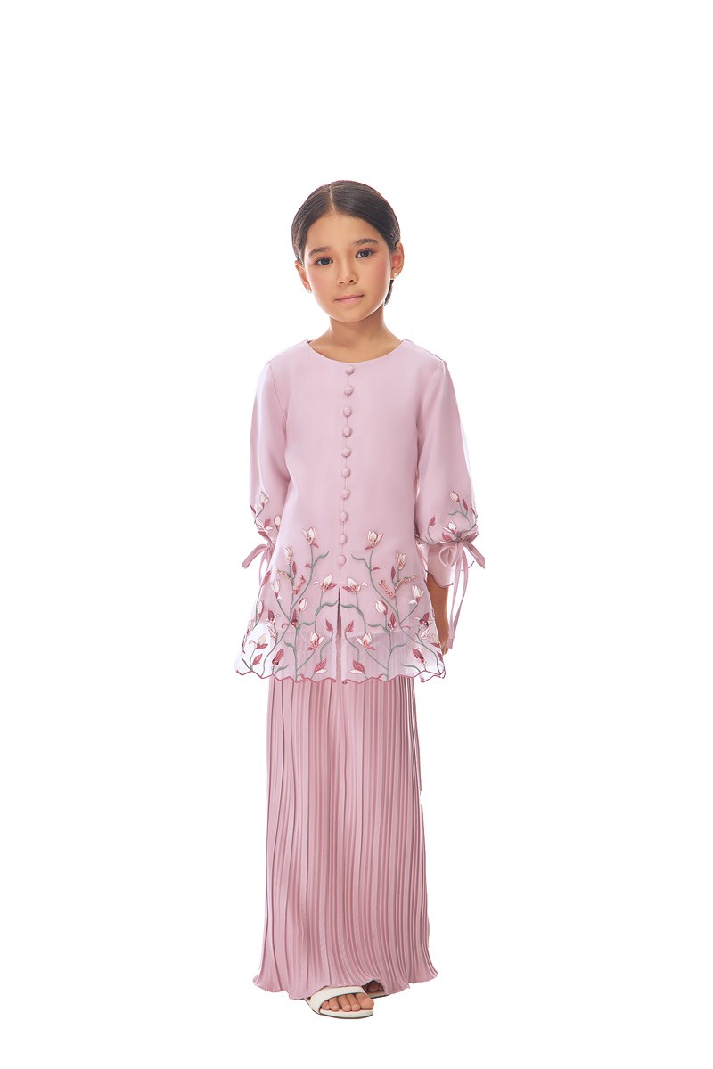 KEIRA KURUNG KIDS IN DUSTY PINK