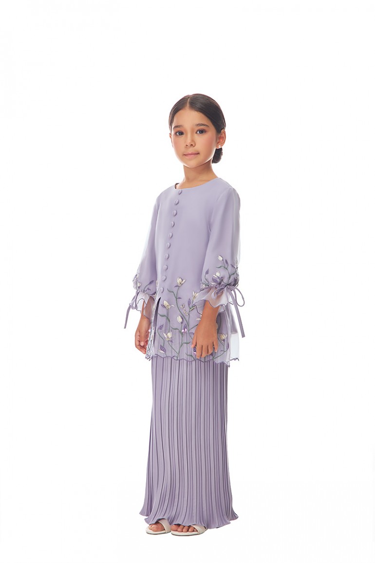 KEIRA KURUNG KIDS IN DUSTY PURPLE