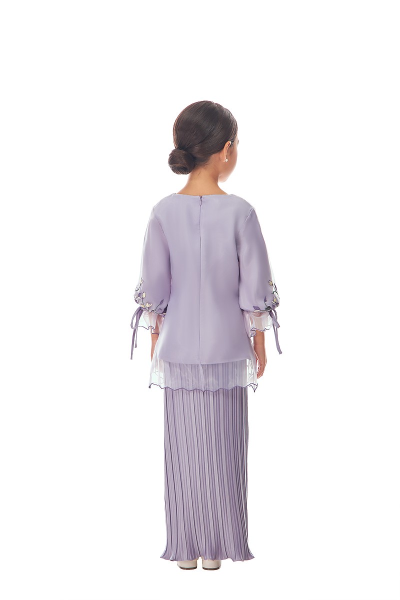 KEIRA KURUNG KIDS IN DUSTY PURPLE