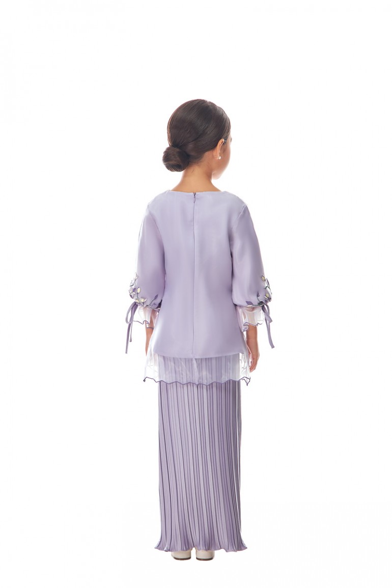 KEIRA KURUNG KIDS IN DUSTY PURPLE