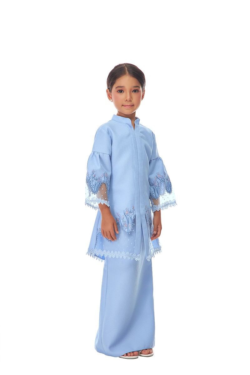 MAISIE KURUNG KIDS IN SKY BLUE