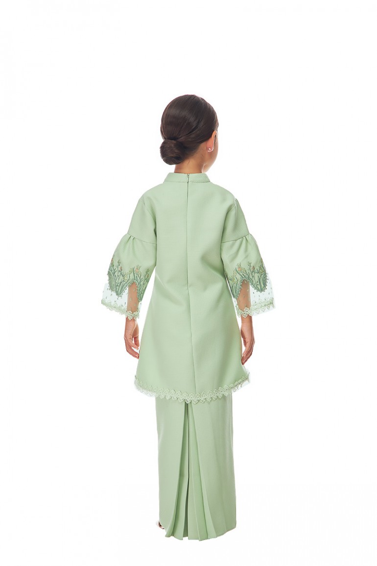 MAISIE  KURUNG KIDS IN LIGHT GREEN