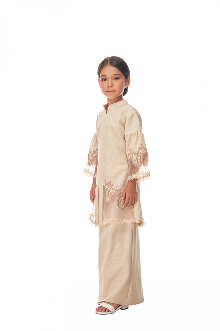 MAISIE KURUNG KIDS IN BEIGE