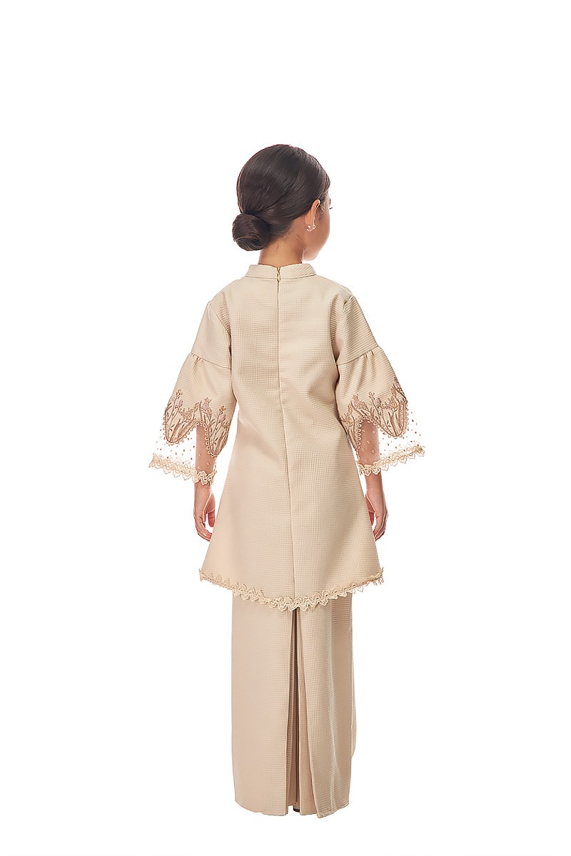 MAISIE KURUNG KIDS IN BEIGE