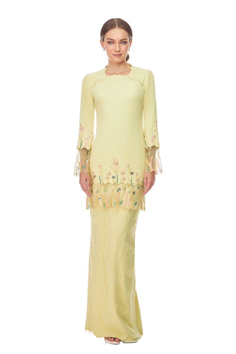 KATERYNA KURUNG IN DUSTY YELLOW