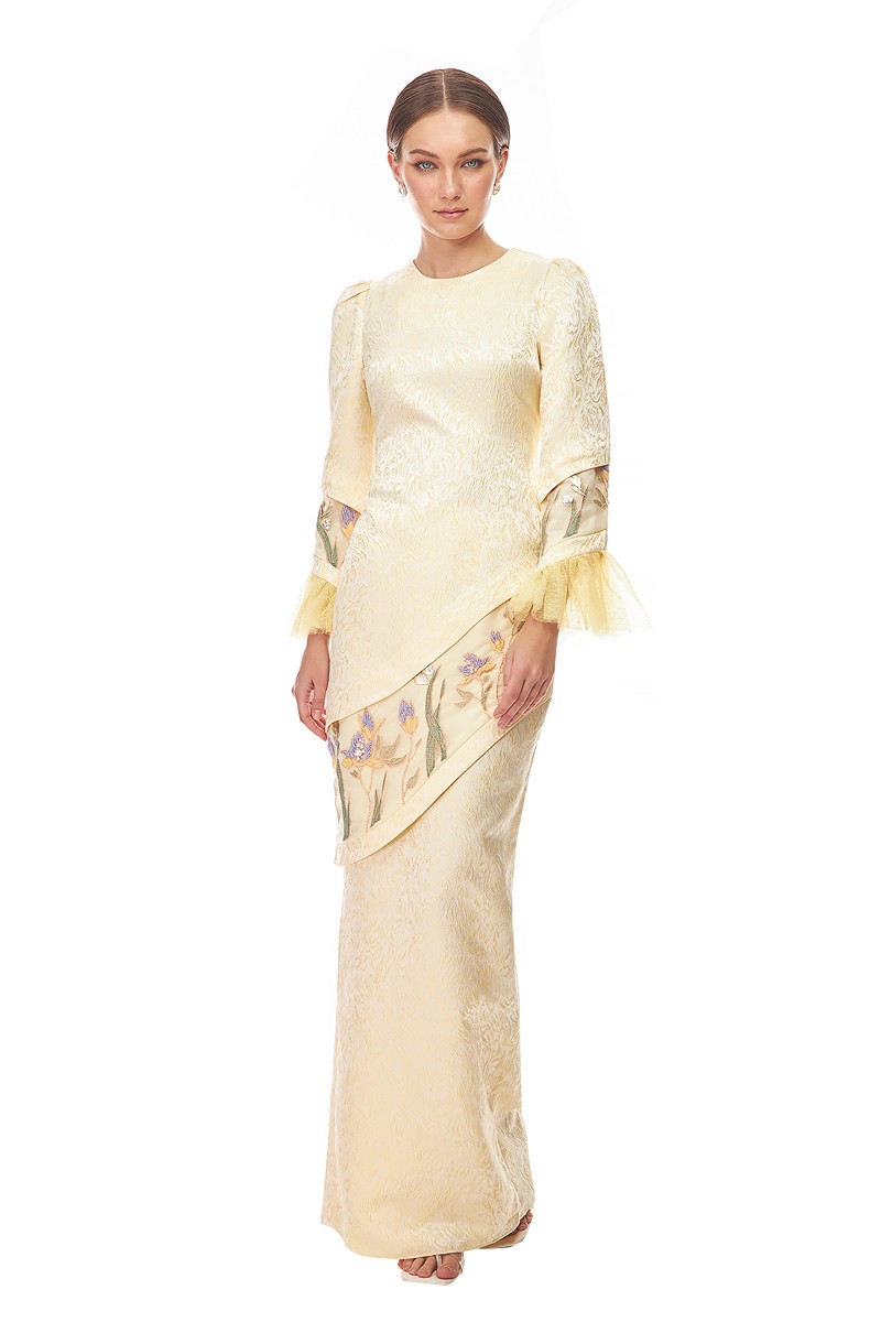 LENNOX KURUNG IN LIGHT YELLOW