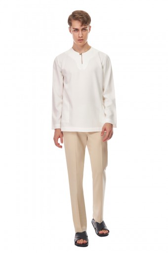 EUSOFF KURTA IN WHITE