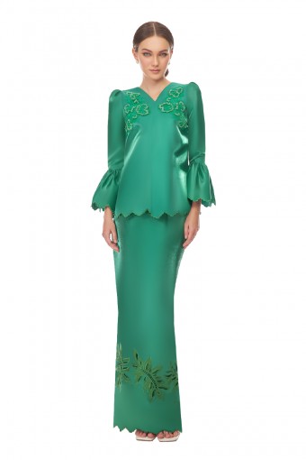 LALITHA KURUNG IN EMERALD GREEN