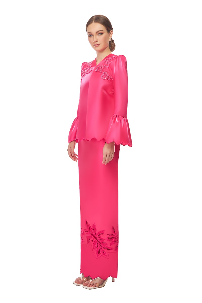 LALITHA KURUNG IN FUCHSIA PINK