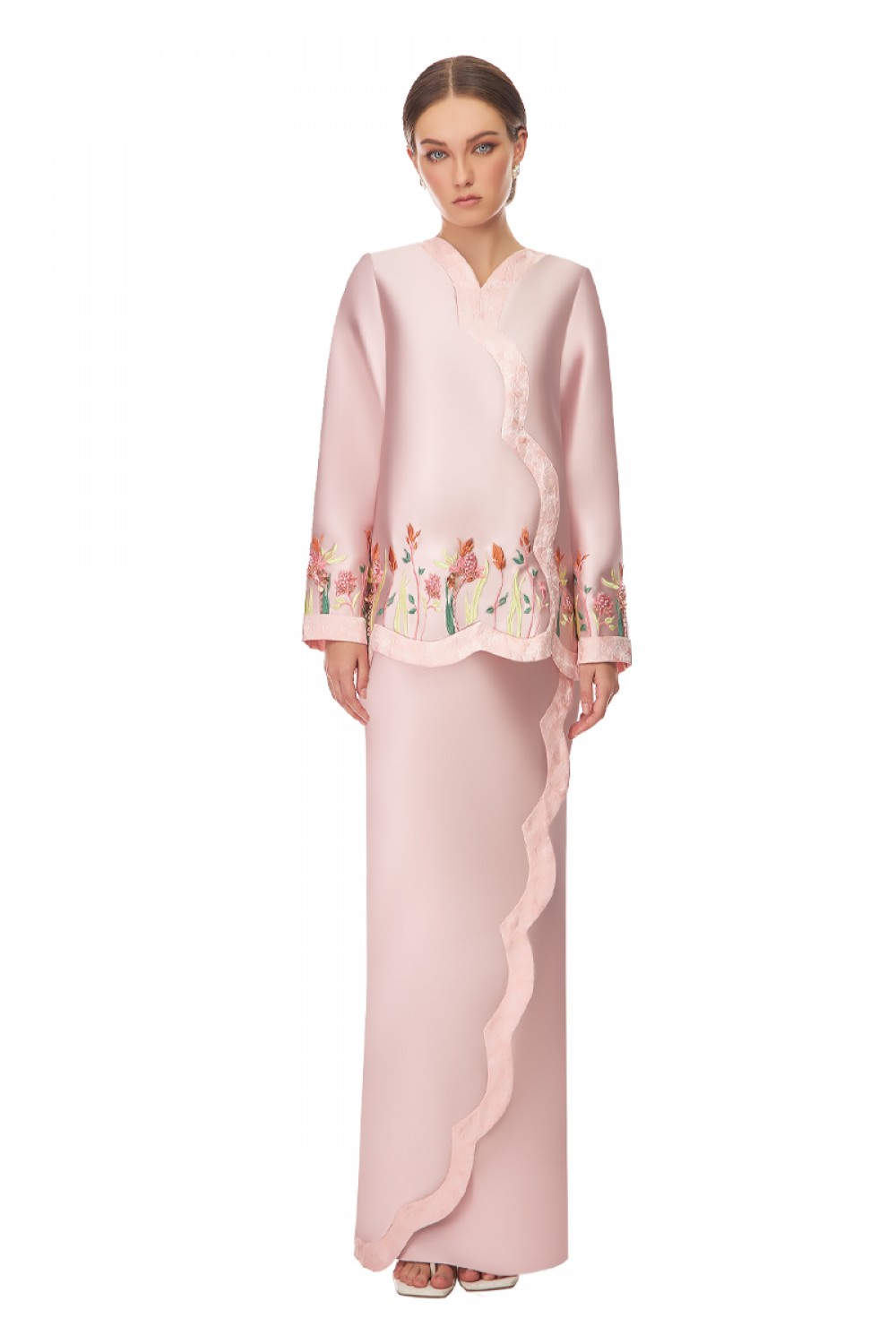 NAILA KURUNG IN DUSTY PINK