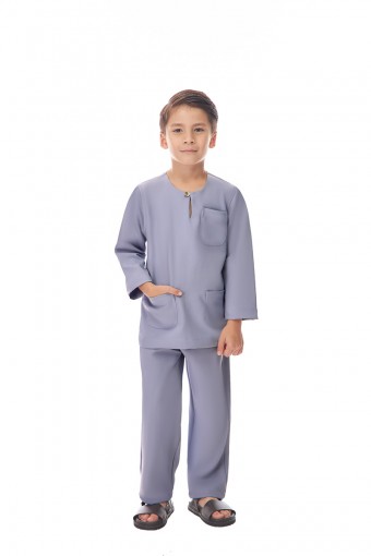 KAYDEN KIDS TELUK BELANGA IN DUSTY BLUE