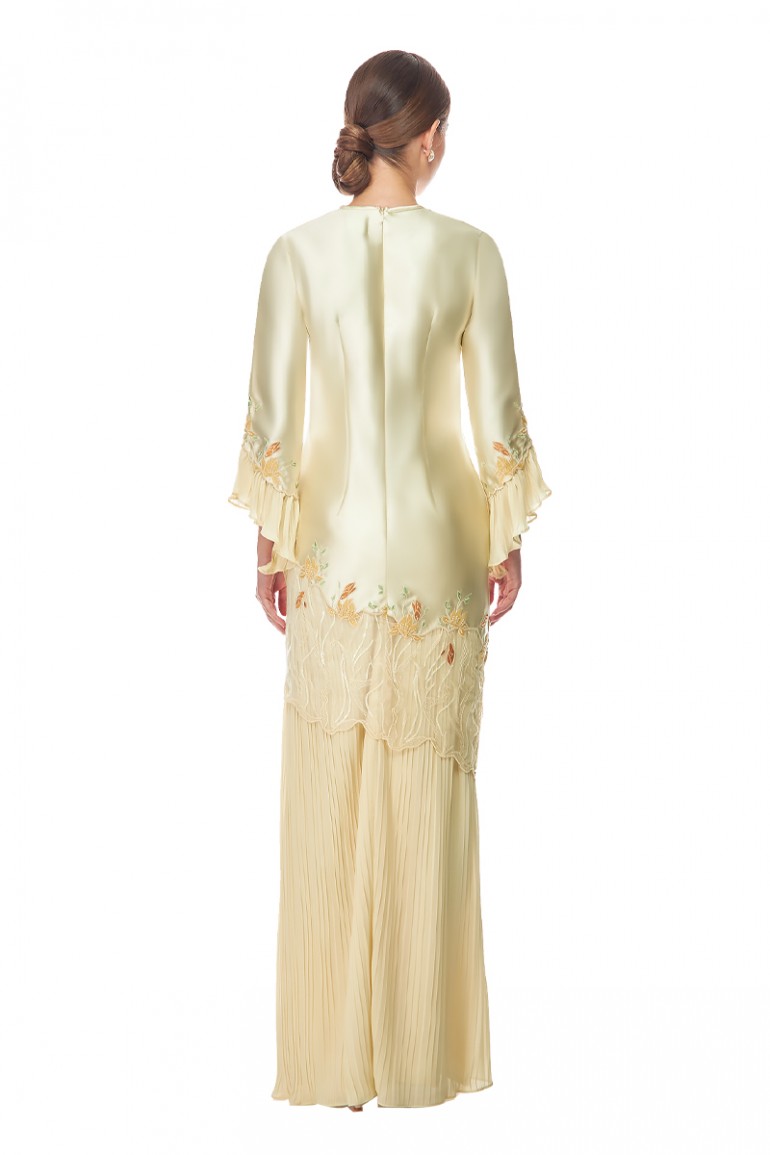 ELYNA KURUNG IN LIGHT YELLOW