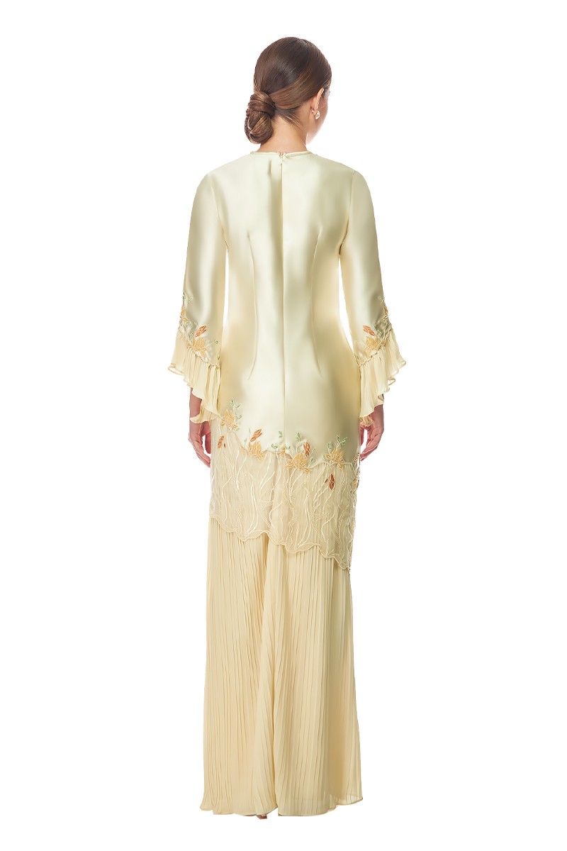 ELYNA KURUNG IN LIGHT YELLOW