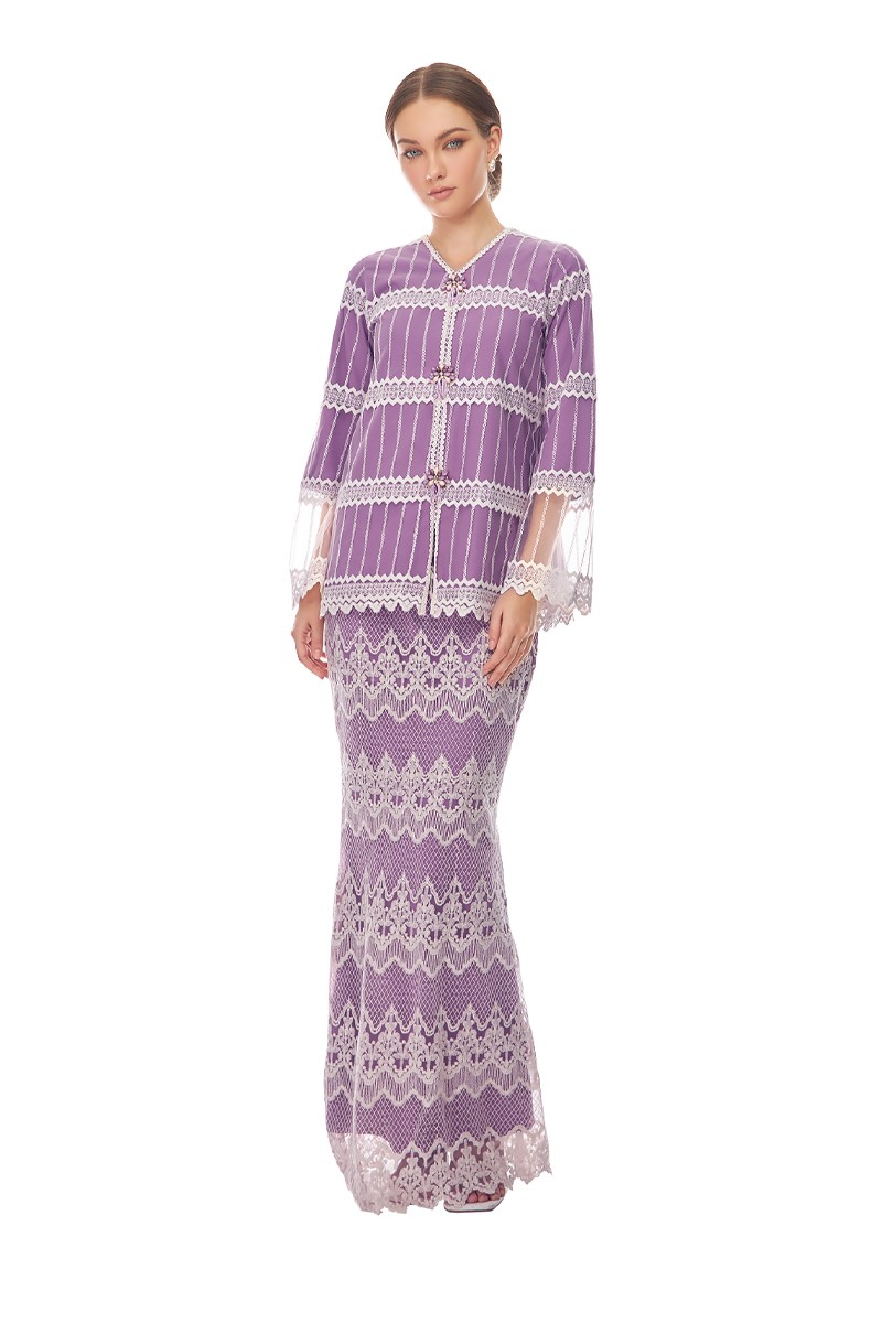 ZAHIRAH KURUNG IN PEARLY PURPLE