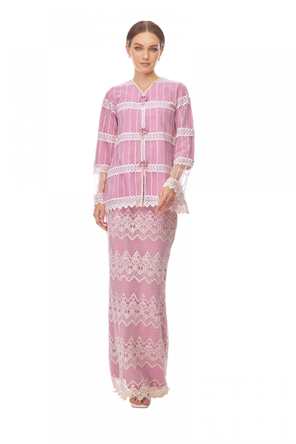 ZAHIRAH KURUNG IN ROSE PINK