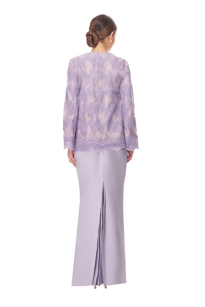 ZINNIA KURUNG IN PURPLE ROSE